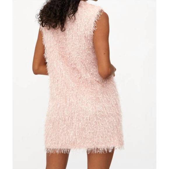 NEW WILD PONY fringe dress in pink - Picture 3 of 3